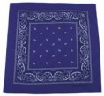 Bandana modrá